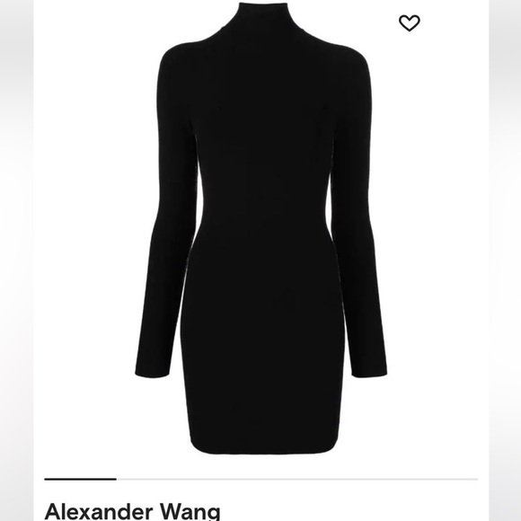 ALEXANDER WANG.T LITTLE BLACK DRESS - Picture 4 of 7